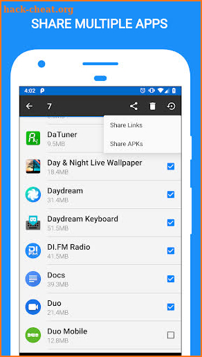 Share Apps - APK Transfer, App Sharing & Backup screenshot