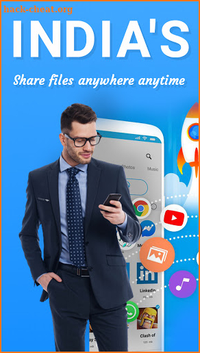SHARE it with anyone, File Transfer by- Sharekaro screenshot