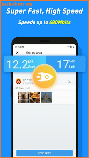 SHARE Lite - Share & File Transfer App, Share it screenshot