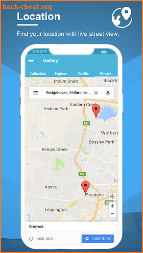 Share Live Location, GPS Tracker Maps & Navigation screenshot