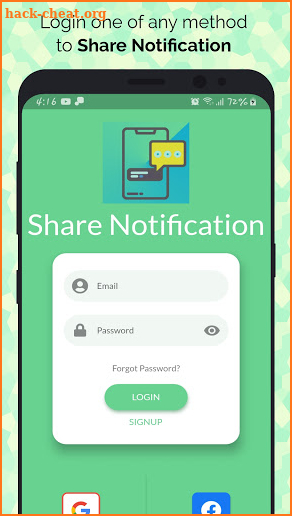 Share Notification: Save, Trigger and Monitor Noti screenshot