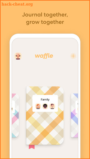 Shared Journal/Diary - Waffle screenshot