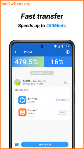 SHAREit Lite - Share & File Transfer App, Share it screenshot