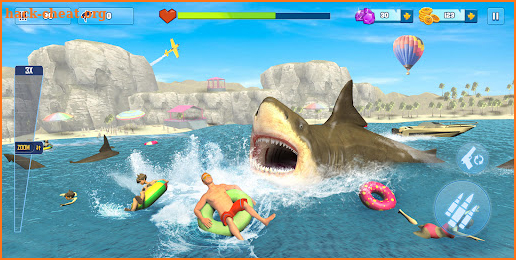 Shark Attack: 3D Hunting Games screenshot