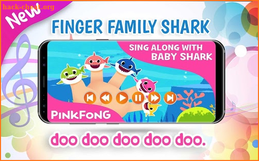 Shark Finger Family screenshot
