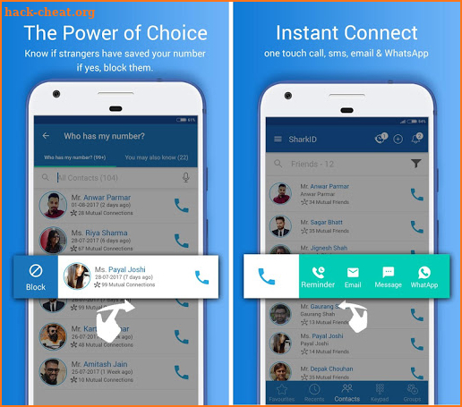 Shark ID - Smart Calling app, Phonebook, Caller ID screenshot