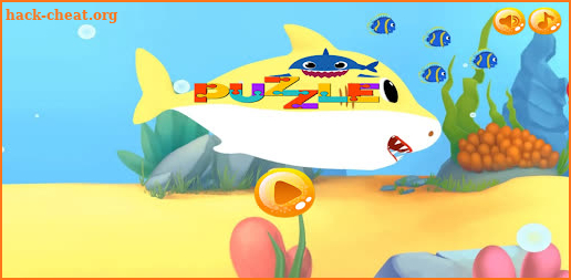 Shark jigsaw baby puzzle screenshot
