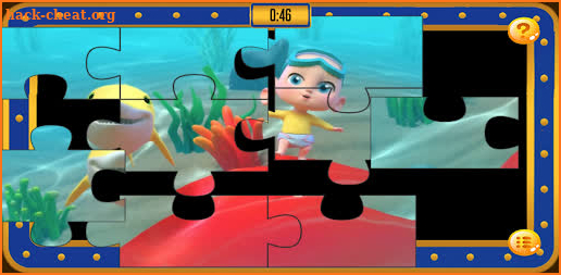 Shark jigsaw baby puzzle screenshot