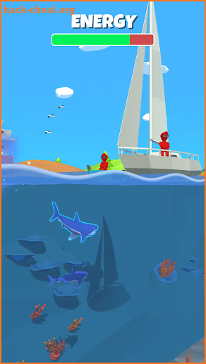 Shark Race screenshot