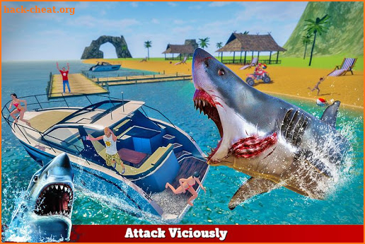 Shark Simulator 2019: Beach & Sea Attack screenshot