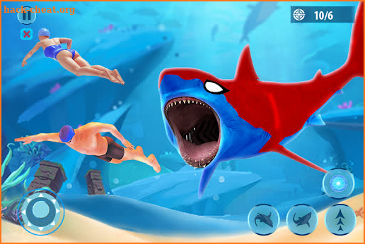 Shark Simulator Games: Sea & Beach Attack screenshot