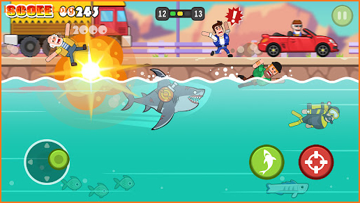 Shark Sprint-Hunt All screenshot
