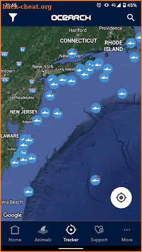 Shark Tracker - OCEARCH screenshot