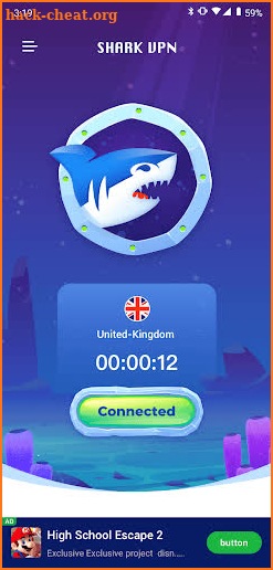 Shark VPN - Premium Fast Proxy screenshot