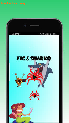 Sharko and Marina against Zig screenshot