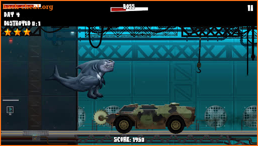 Sharkosaurus Rampage screenshot