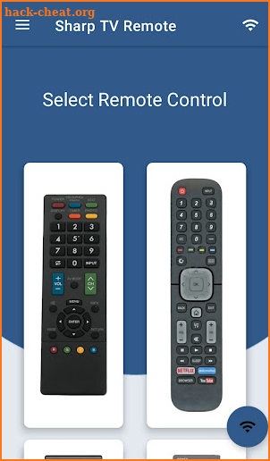 Sharp Smart TV Remote screenshot