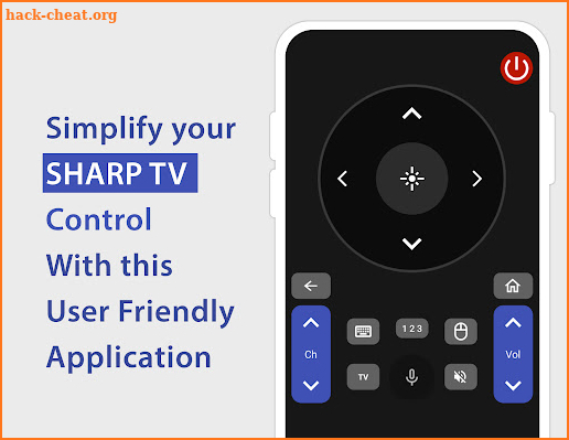 Sharp TV Remote Control screenshot