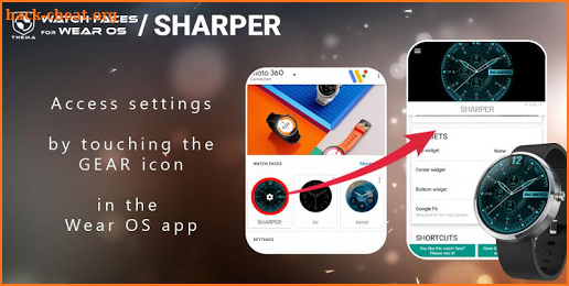 Sharper Watch Face screenshot