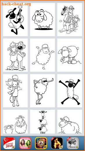 Shaun The Sheep Coloring Book screenshot