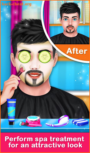 Shave Prince Beard Hair Salon - Barber Shop Game screenshot