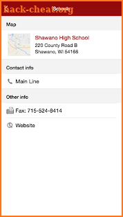 Shawano Schools screenshot