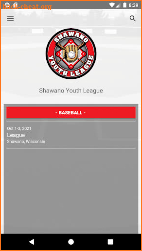 Shawano Youth League screenshot