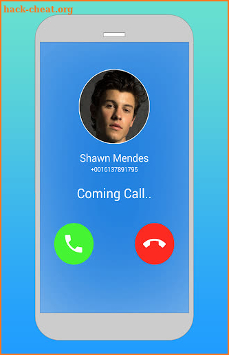 Shawn Mendes Fake Call screenshot