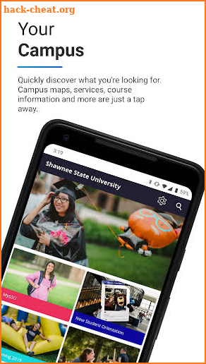 Shawnee State University screenshot