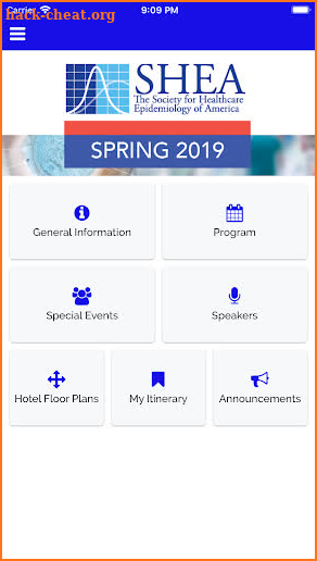 SHEA Spring 2019 screenshot