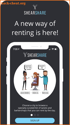 ShearShare-Rent Salon+Barbershop Space By the Day screenshot