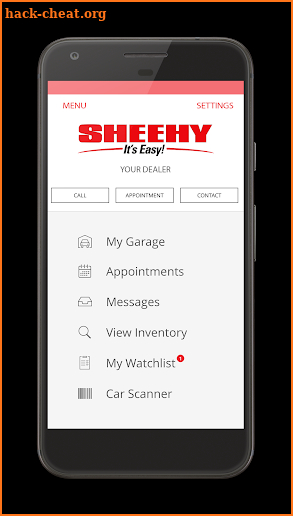 Sheehy Auto Stores screenshot