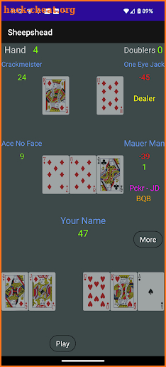 Sheepshead Ai screenshot