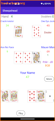 Sheepshead Ai screenshot