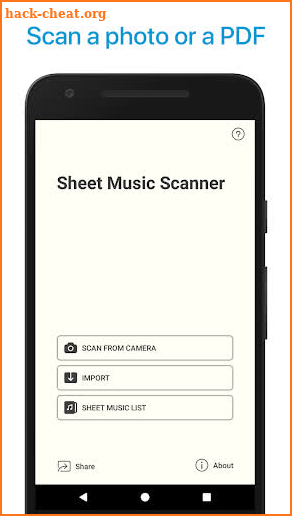 Sheet Music Scanner - View, Read & Scan screenshot