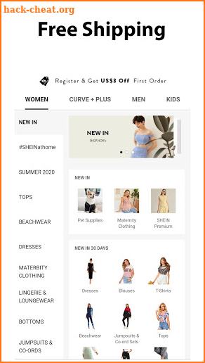 SHEIN Women's Fashion Shopping Clothes screenshot