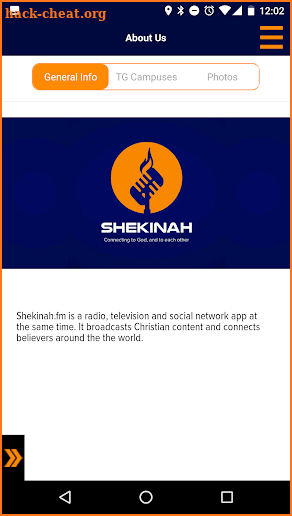 Shekinah App screenshot