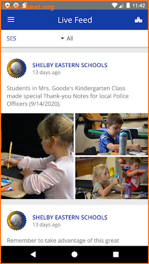 Shelby Eastern Schools, IN screenshot