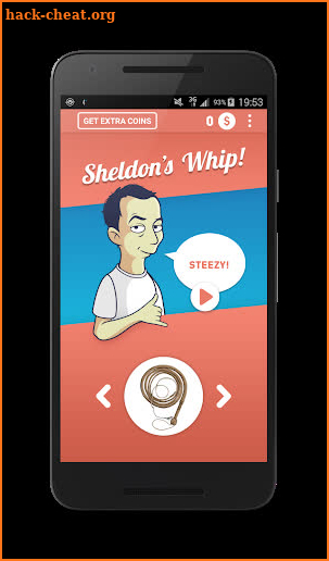 Sheldon's Whip App XXL screenshot