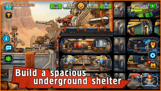 Shelter War－survival games in the Last City bunker screenshot