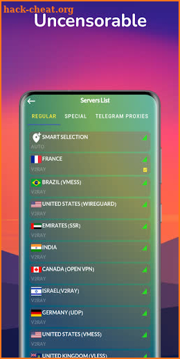 Shenzo VPN - Private & Safe screenshot