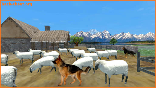 Shepherd Dog Simulator 3D-Offline Wild Animal Game screenshot