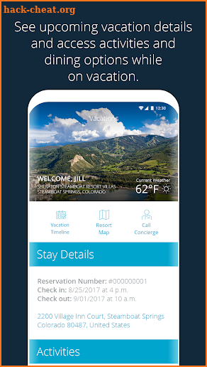 Sheraton® Vacation Club screenshot