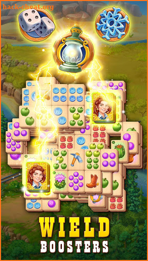 Sheriff of Mahjong: Match tiles & restore a town screenshot