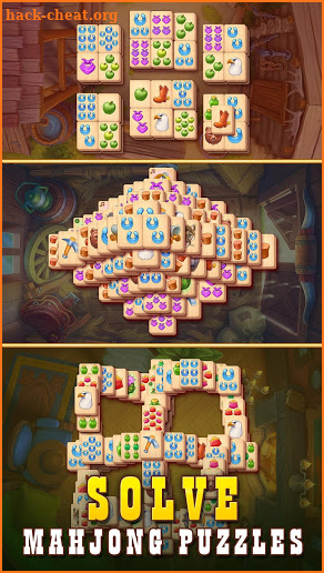 Sheriff of Mahjong: Match tiles & restore a town screenshot