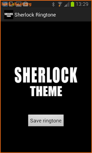 Sherlock Ringtone screenshot