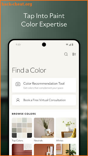 Sherwin-Williams Color Expert™ screenshot