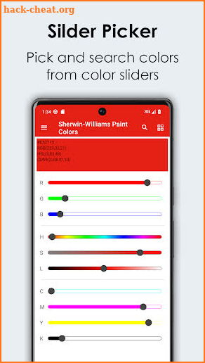 Sherwin-Williams Paint Colors screenshot