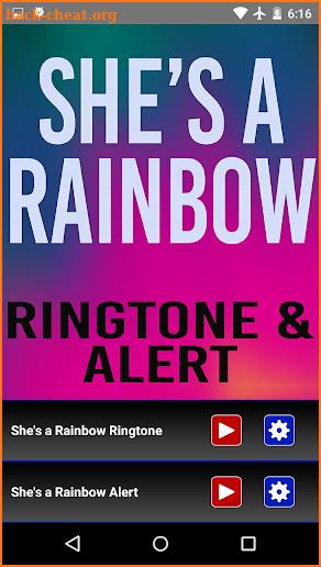 She's a Rainbow Ringtone screenshot