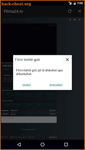 Shfleto - Filma me titra shqip screenshot